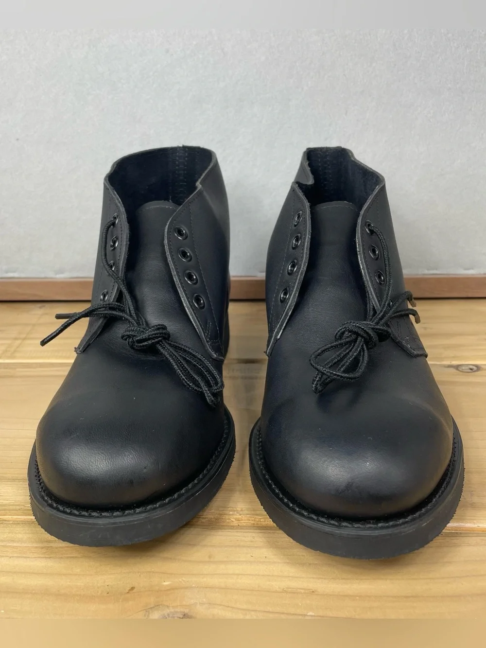 Vintage Craddock-Terry Mens 9R Steel Toe Chukka Boots Military Work 1995 ANSI